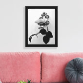 Eisen Blume Sconce Leinwanddruck (Insitu (Wohnzimmer))