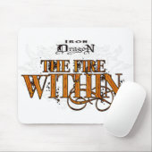 Eisen-Drache: Das Feuer innen Mousepad (Mit Mouse)