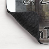 Eisen-Drache "ÖFFNEN die TORE " Mousepad (Ecke)