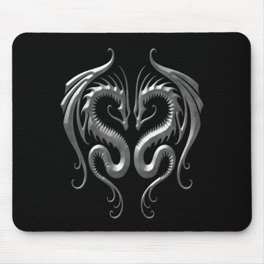 Eisen-Drachen Mousepad (Vorne)