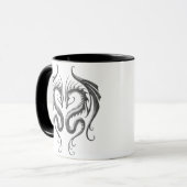 Eisen-Drachen Tasse (Vorderseite Links)