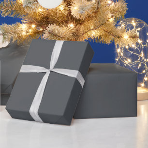 Eisen Grau Solid Farbe Geschenkpapier