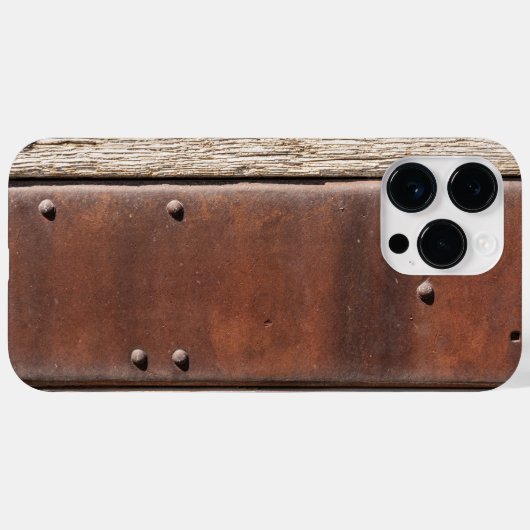 Eisen, Holz, Schrauben machen hart Case-Mate iPhone Hülle (Rückseite (Horizontal))