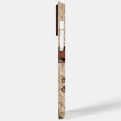 Eisen, Holz, Schrauben machen hart Case-Mate iPhone Hülle (Rückseite / Links)