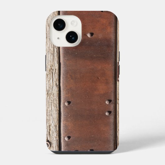 Eisen, Holz, Schrauben machen hart iPhone Hülle (Rückseite)