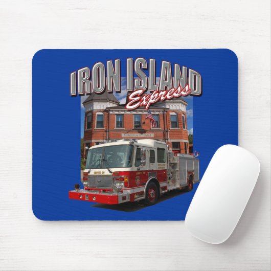 Eisen-Insel EilMousepad Mousepad (Mit Mouse)