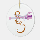 Eisen Keramik Ornament (Links)