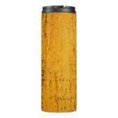 Eisen, Metall-Textur Hintergrund. Thermosbecher (Rückseite)