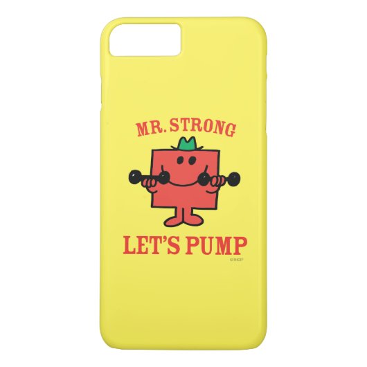 Eisen mit Herrn Strong pumpen Case-Mate iPhone Hülle (Rückseite)