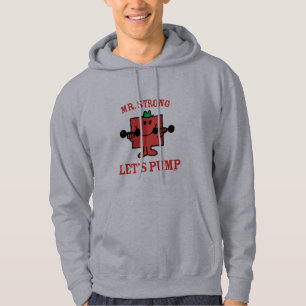 Eisen mit Herrn Strong pumpen Hoodie