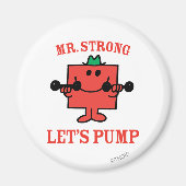 Eisen mit Herrn Strong pumpen Magnet (Vorne)
