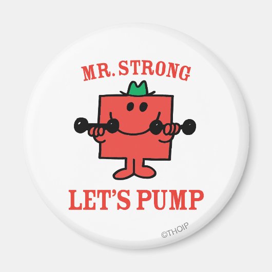 Eisen mit Herrn Strong pumpen Magnet (Vorne)