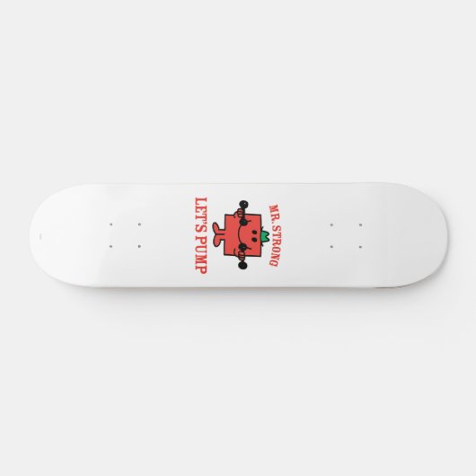 Eisen mit Herrn Strong pumpen Skateboard (Horizontal)