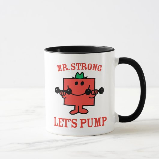 Eisen mit Herrn Strong pumpen Tasse (Rechts)