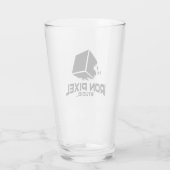 Eisen-Pixel-Glas-Cup Glas (Rückseite)