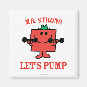 Eisen pumpen mit Mr. Strong Magnet