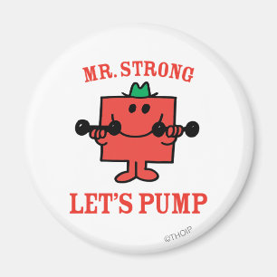Eisen pumpen mit Mr. Strong Magnet