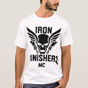 Eisen Punishers Logo S-Ärmel T-Shirt Männer 4XL