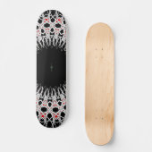 Eisen-QuerMandala 2 Skateboard (Vorderseite)