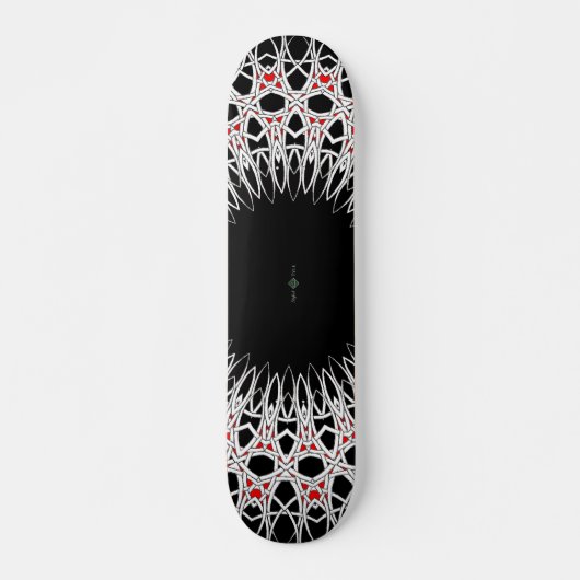 Eisen-QuerMandala 2 Skateboard (Vorne)