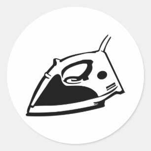 Eisen Runder Aufkleber