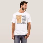Eisen-Rusts-Disuse Inaction-Saps-Vigor (da Vinci) T-Shirt (Vorne ganz)