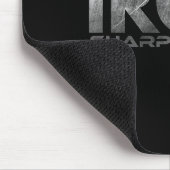 Eisen schärft Eisen Mousepad (Ecke)