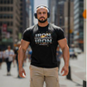 Eisen schärft Eisen Tri-Blend Shirt