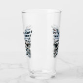 Eisen-Schmetterling Glas (Links)