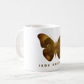 Eisen-Schmetterling Kaffeetasse (Vorderseite Links)