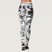 Eisen Schnörkel Leggings (Rückseite)