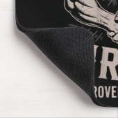 Eisen-Sharpens-Eisen-Sprichwort für Männer, Christ Mousepad (Ecke)