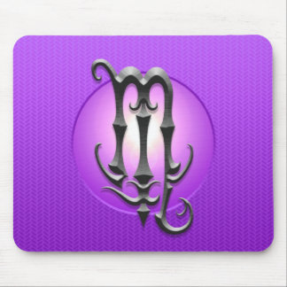 Eisen-Skorpions-Symbol, lila Mousepad