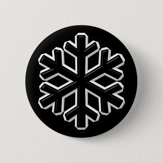 Eisen-Snowflake Button (Vorderseite)