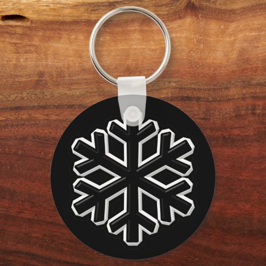 Eisen-Snowflake Schlüsselanhänger (Vorderseite)