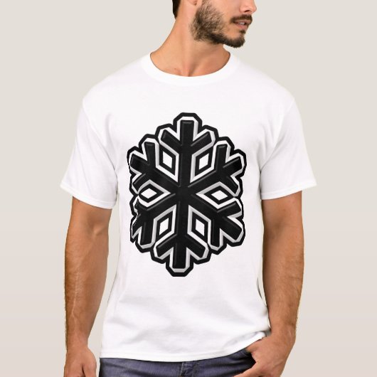 Eisen-Snowflake T-Shirt (Vorderseite)
