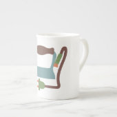 Eisen-Tasse Porzellantasse (Vorderseite Rechts)