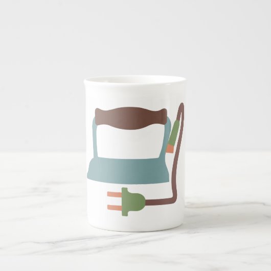 Eisen-Tasse Porzellantasse (Vorderseite)