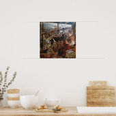 Eisen und Kohle, William Bell Scott Industrial Age Poster (Küche)