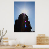 Eisen und Licht in Kingman Poster (Küche)