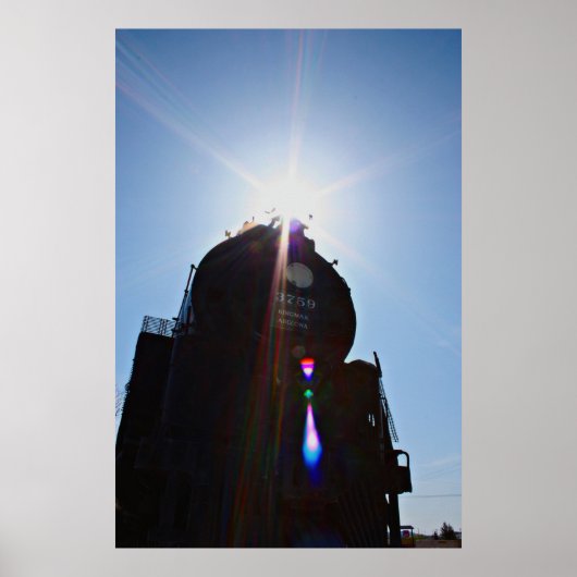 Eisen und Licht in Kingman Poster (Vorne)