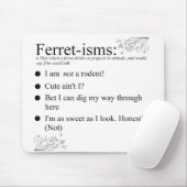 Eisen- und Redewendungen Mousepad (Mit Mouse)