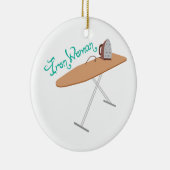 Eisen Wemon Keramik Ornament (Rechts)