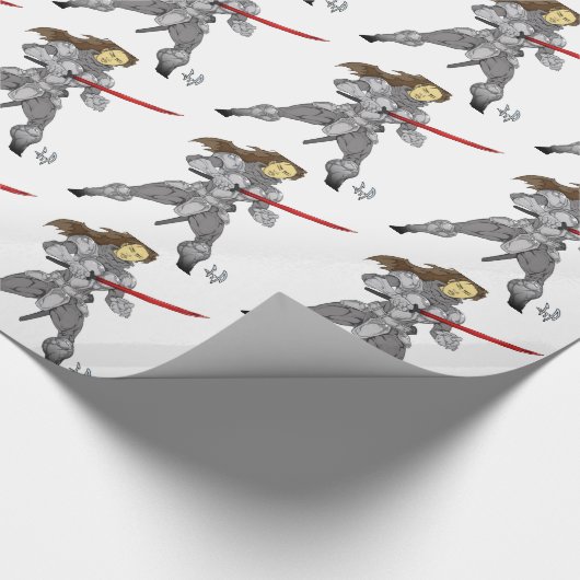 Eisen wird Erstsylvia Geschenkpapier (Ecke)