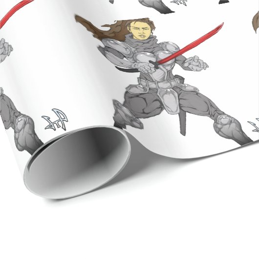 Eisen wird Erstsylvia Geschenkpapier (Rolleneckpunkt)