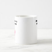 Eisen zu pumpen ist Frauenarbeit Kaffeetasse (Mittel)