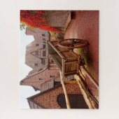 Eisenach Festung Wartburg Deutschland. Puzzle (Vertikal)