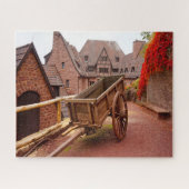 Eisenach Festung Wartburg Deutschland. Puzzle (Horizontal)
