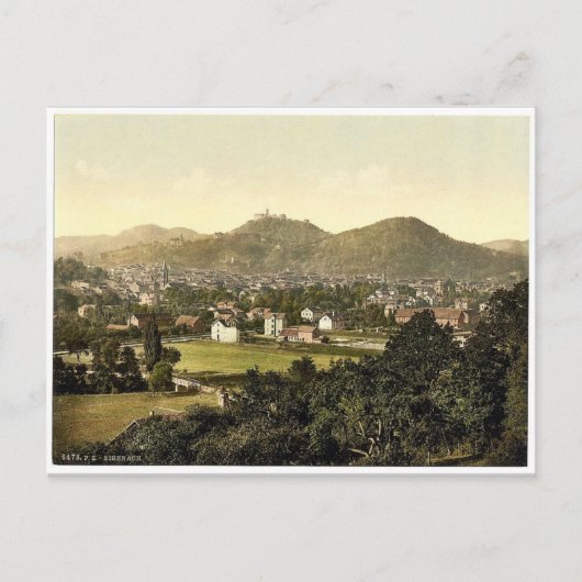 Eisenach, Thüringen, Deutschland, Klassiker Fotoch Postkarte (Vorderseite)