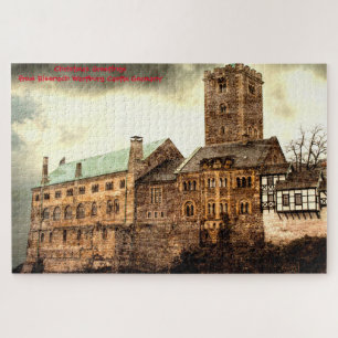 Eisenach Wartburg Burg Deutschland. Puzzle